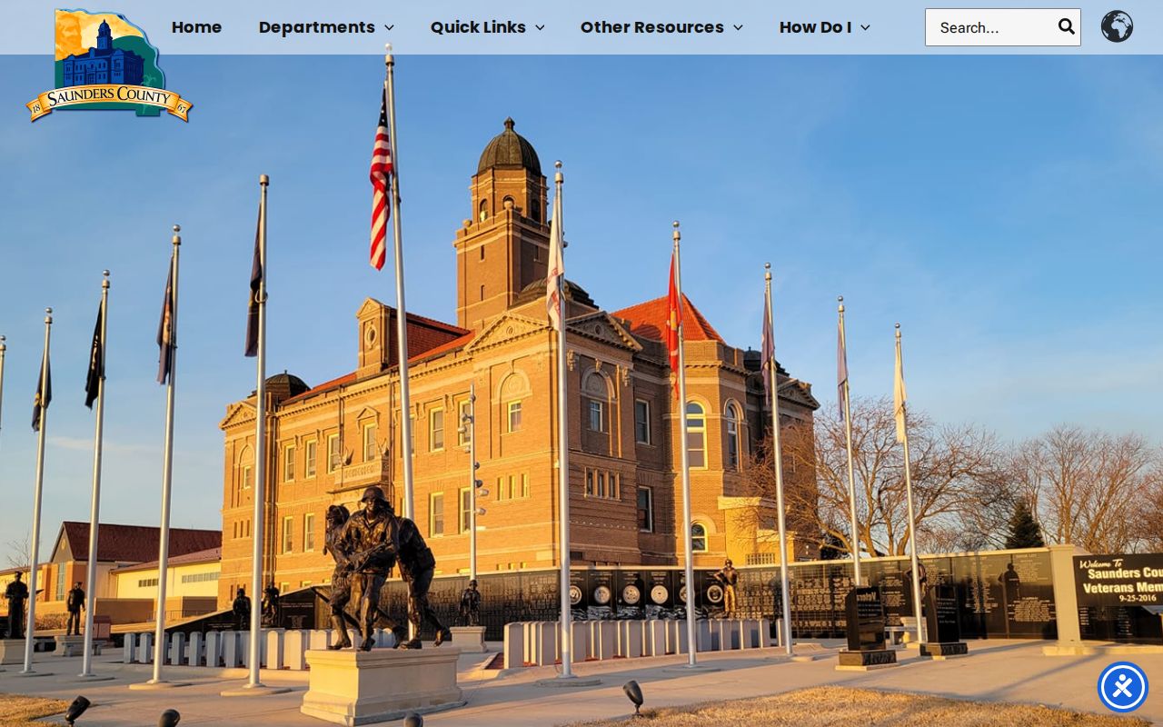 Saunders County criminal history and warrant record request form
